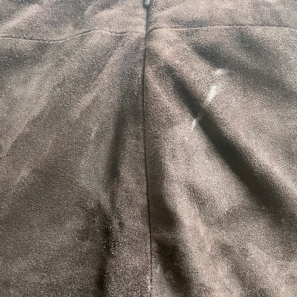Eileen Fisher Dark Brown A-Line Skirt - Picture 4 of 4